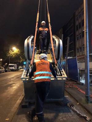 品牌實(shí)力鑄造歐洲經(jīng)典-德國科隆地鐵大高度公交型自動(dòng)扶梯項(xiàng)目順利交付安裝